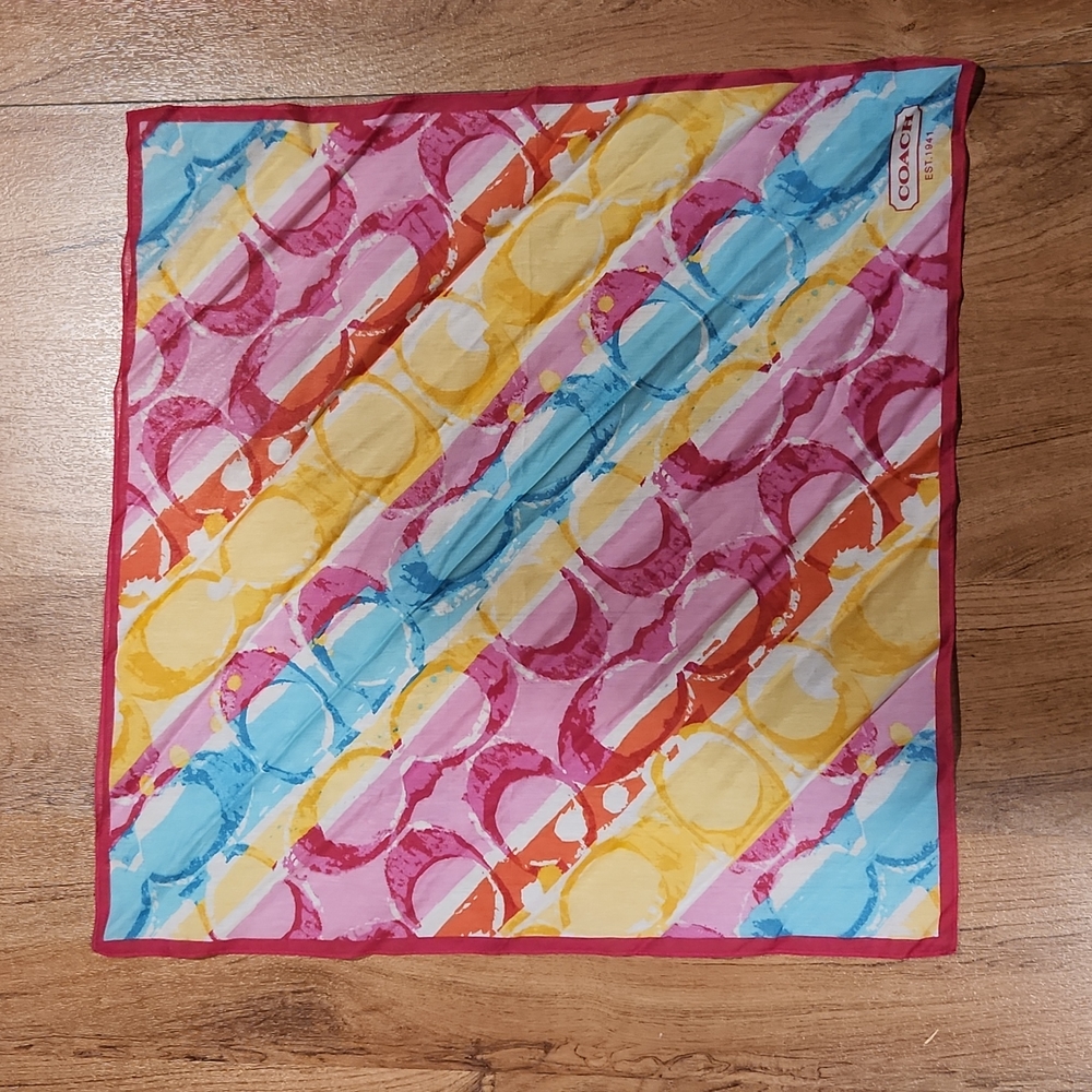 Coach Scarf with Box